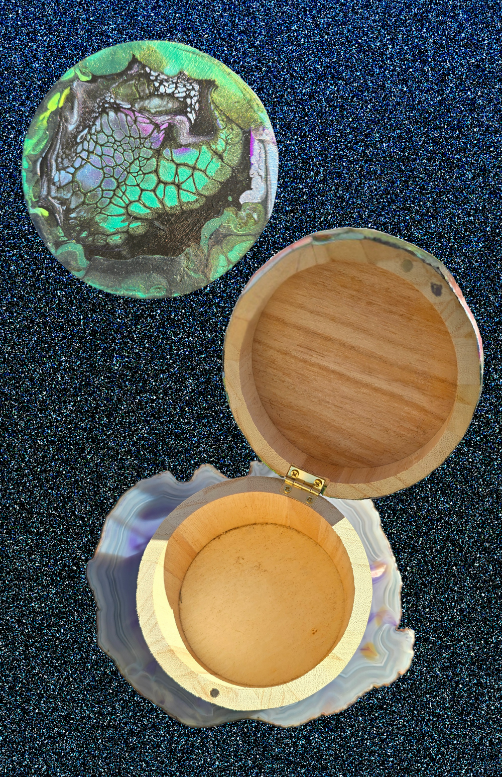 Celestial Glow Trinket Box